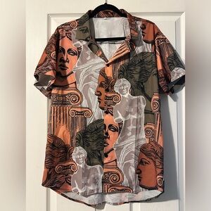 Men's Artistic Print Shirt